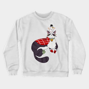 Snow cat Crewneck Sweatshirt